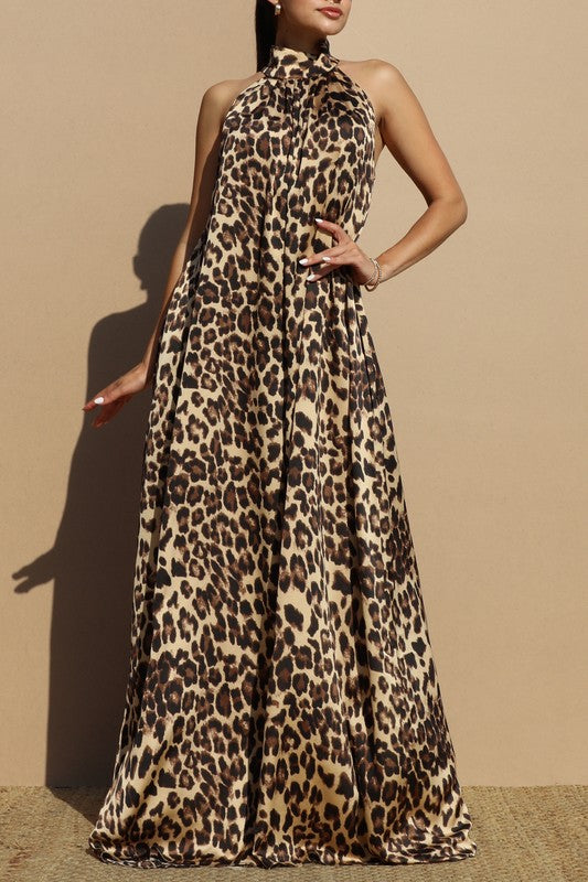Animal Print Jumpsuit