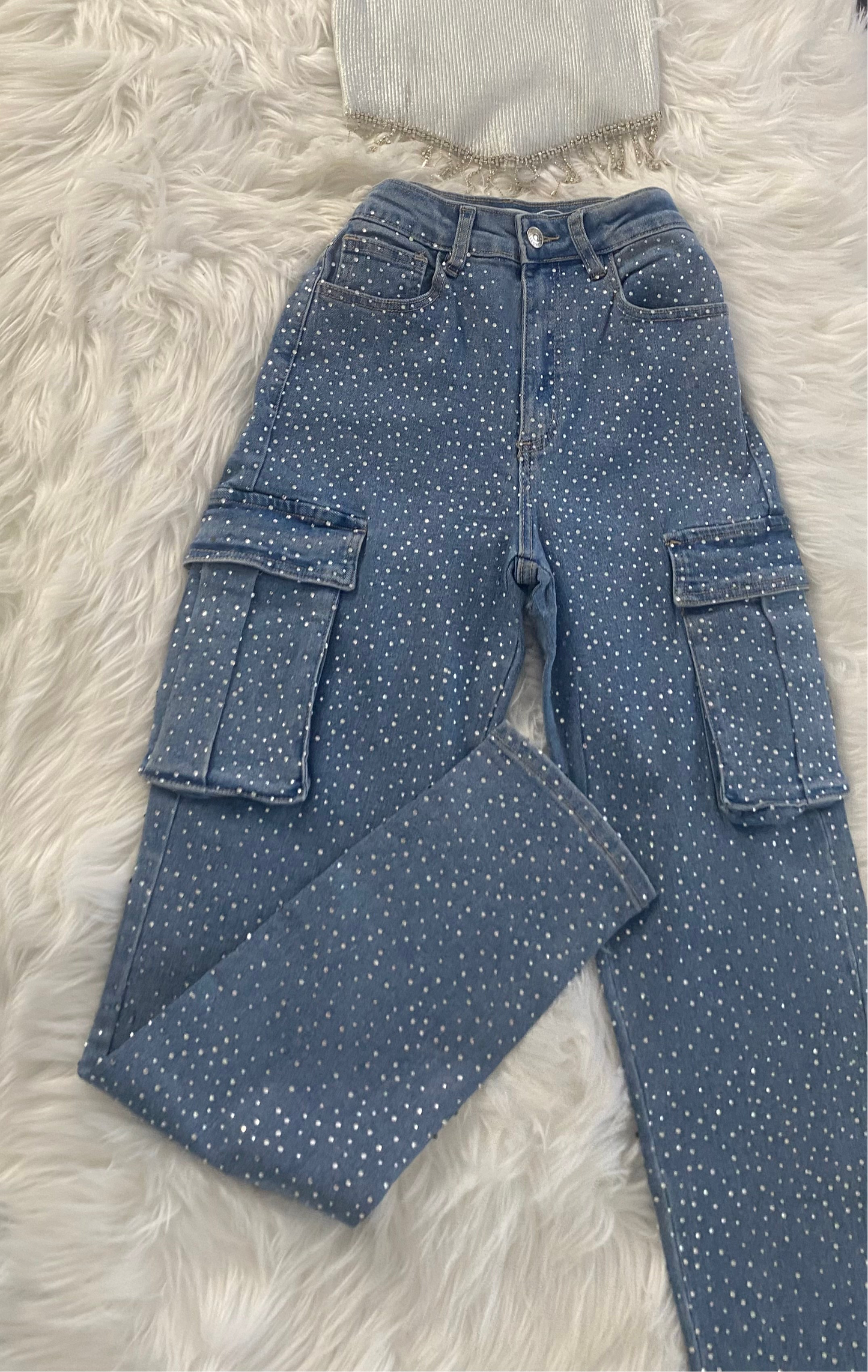 Rhinestone Jeans