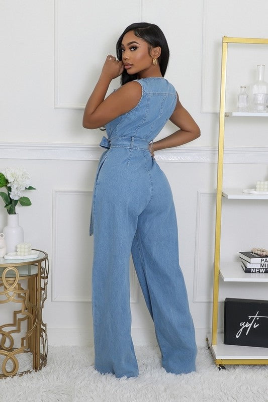 Denim Jumpsuit
