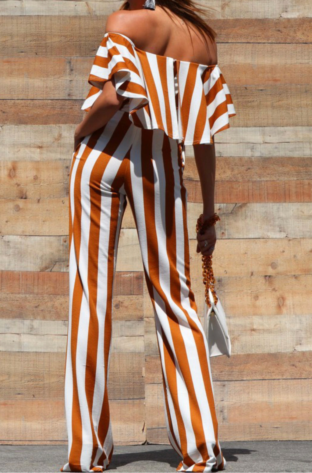 Stripe Jumpsuit