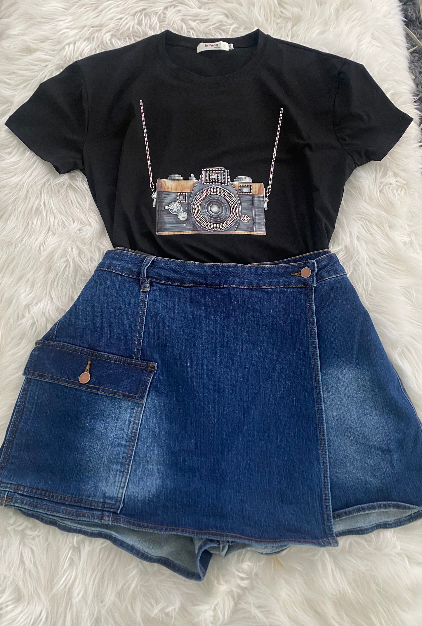 Restart Again Skirt-Skort