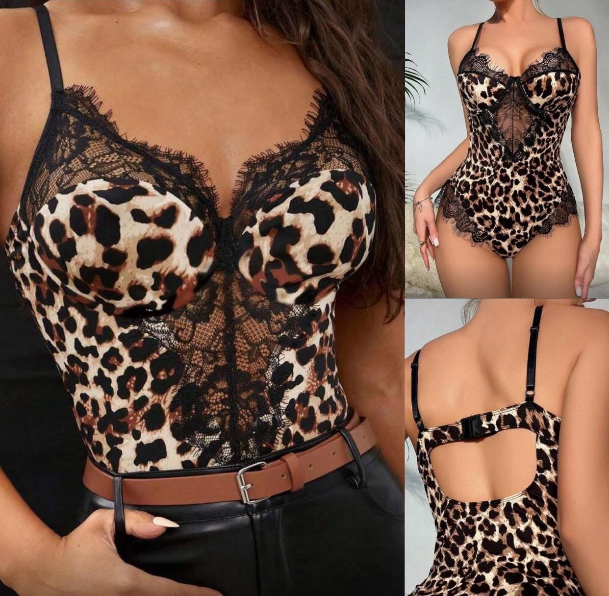 Animal Print Bodysuit