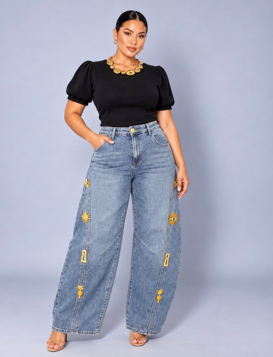 Sun Denim Pants