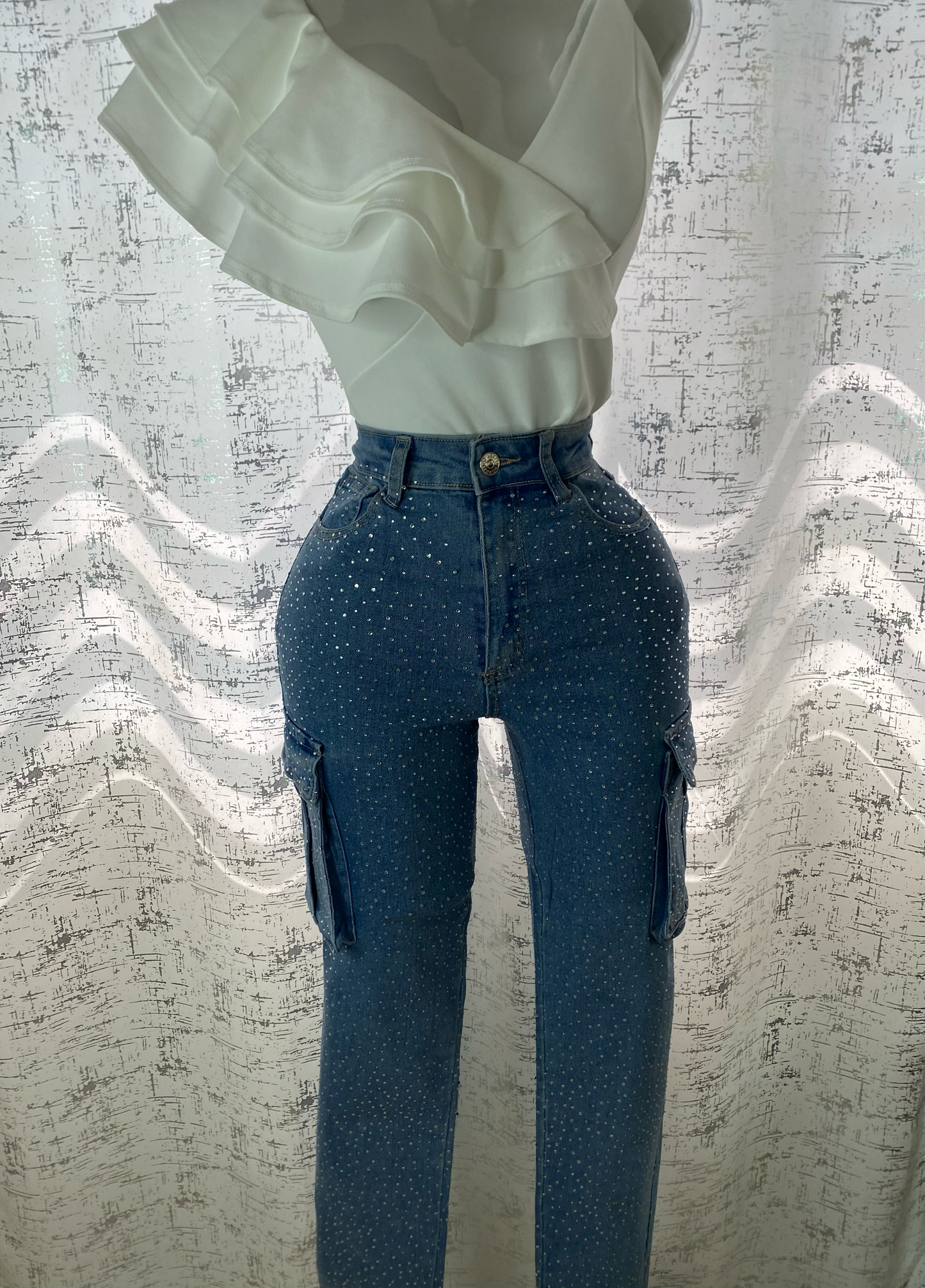 Rhinestone Jeans