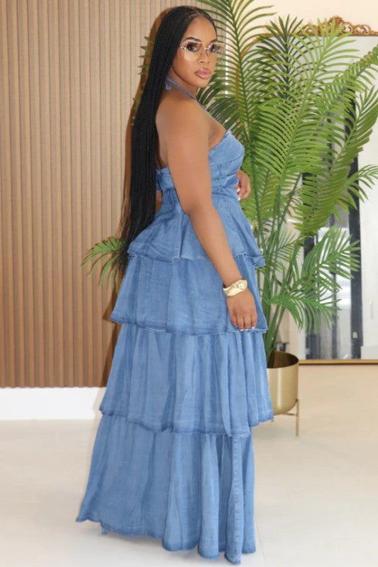 Denim Dress Plus