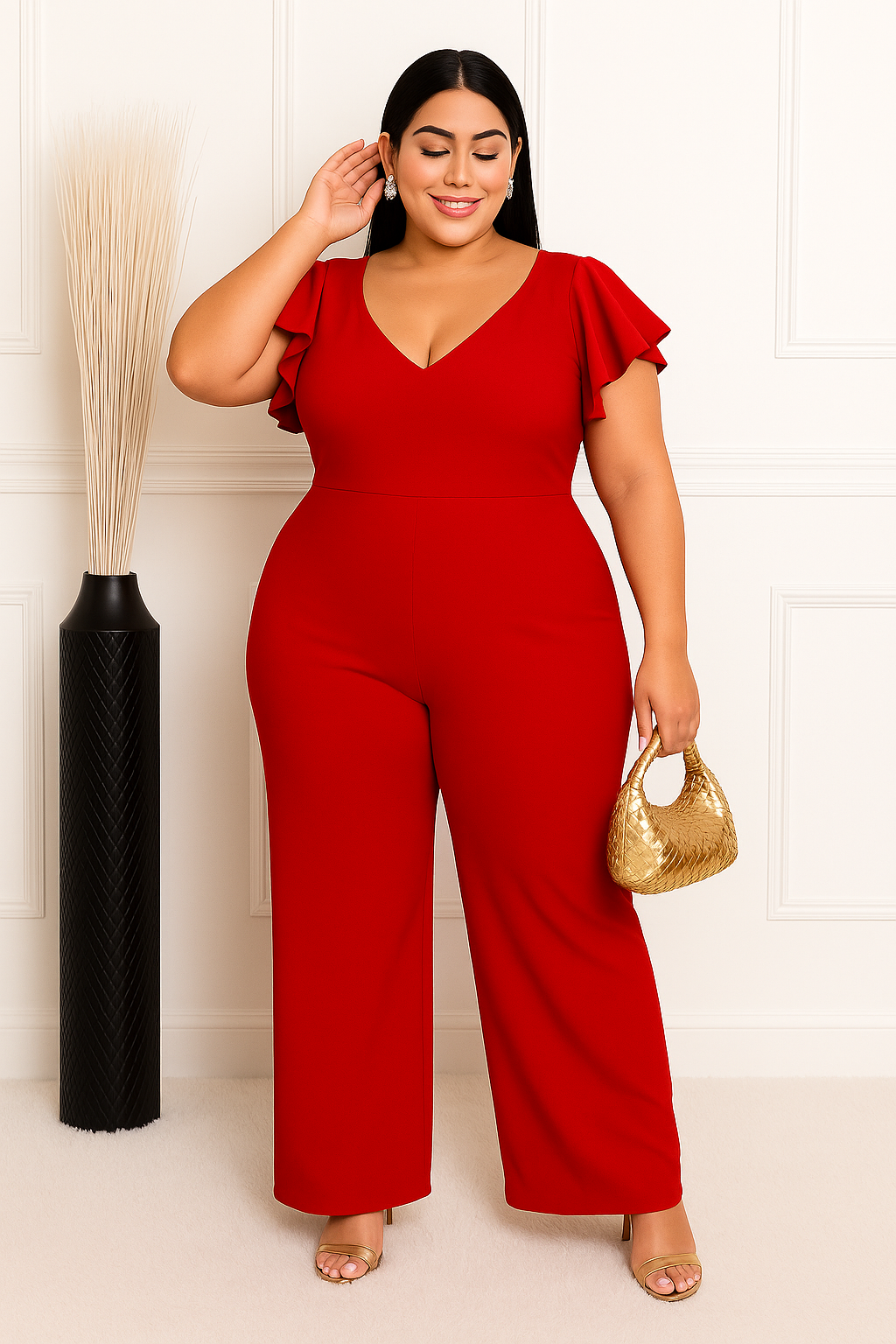 Classy Jumpsuit Plus
