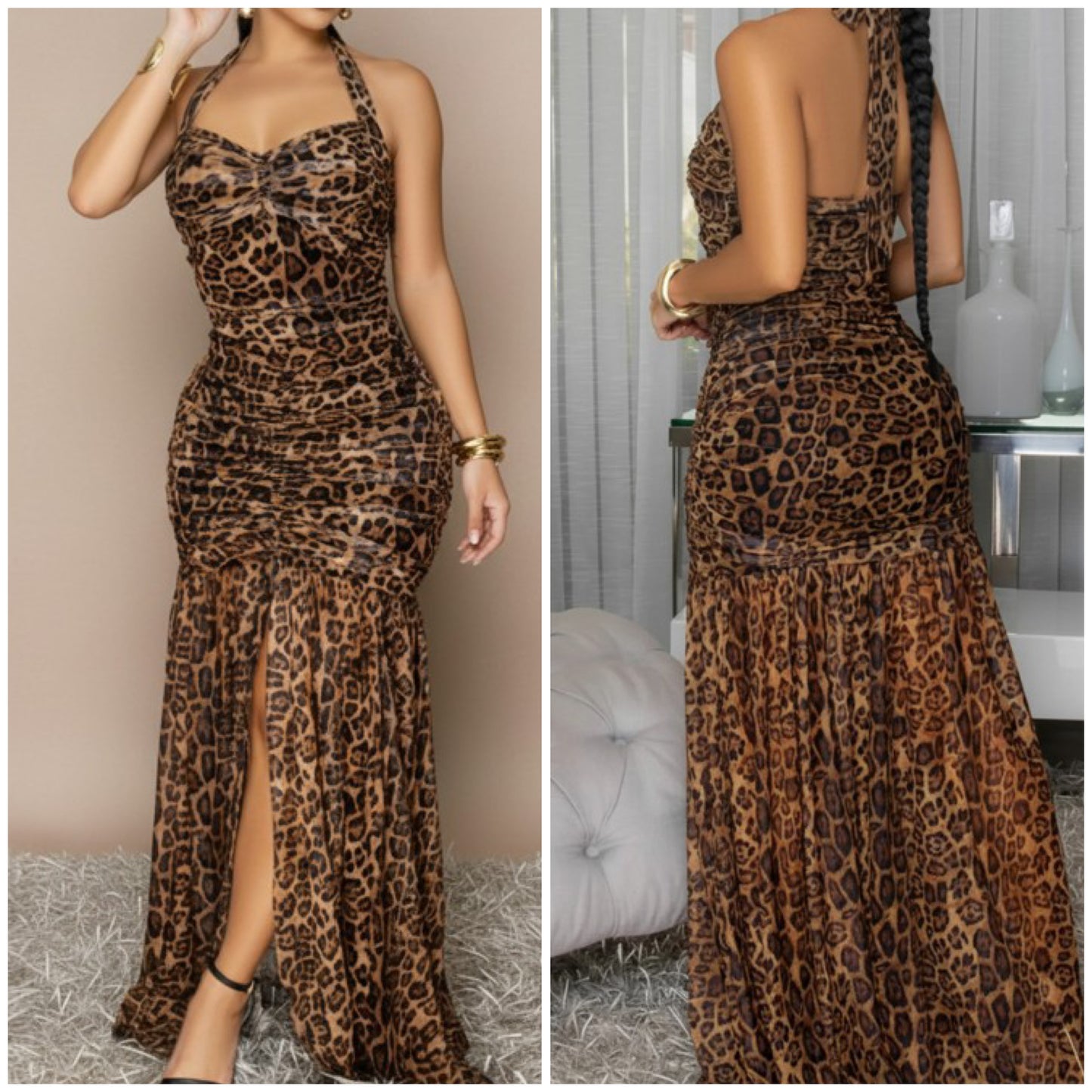 Animal Print Dress