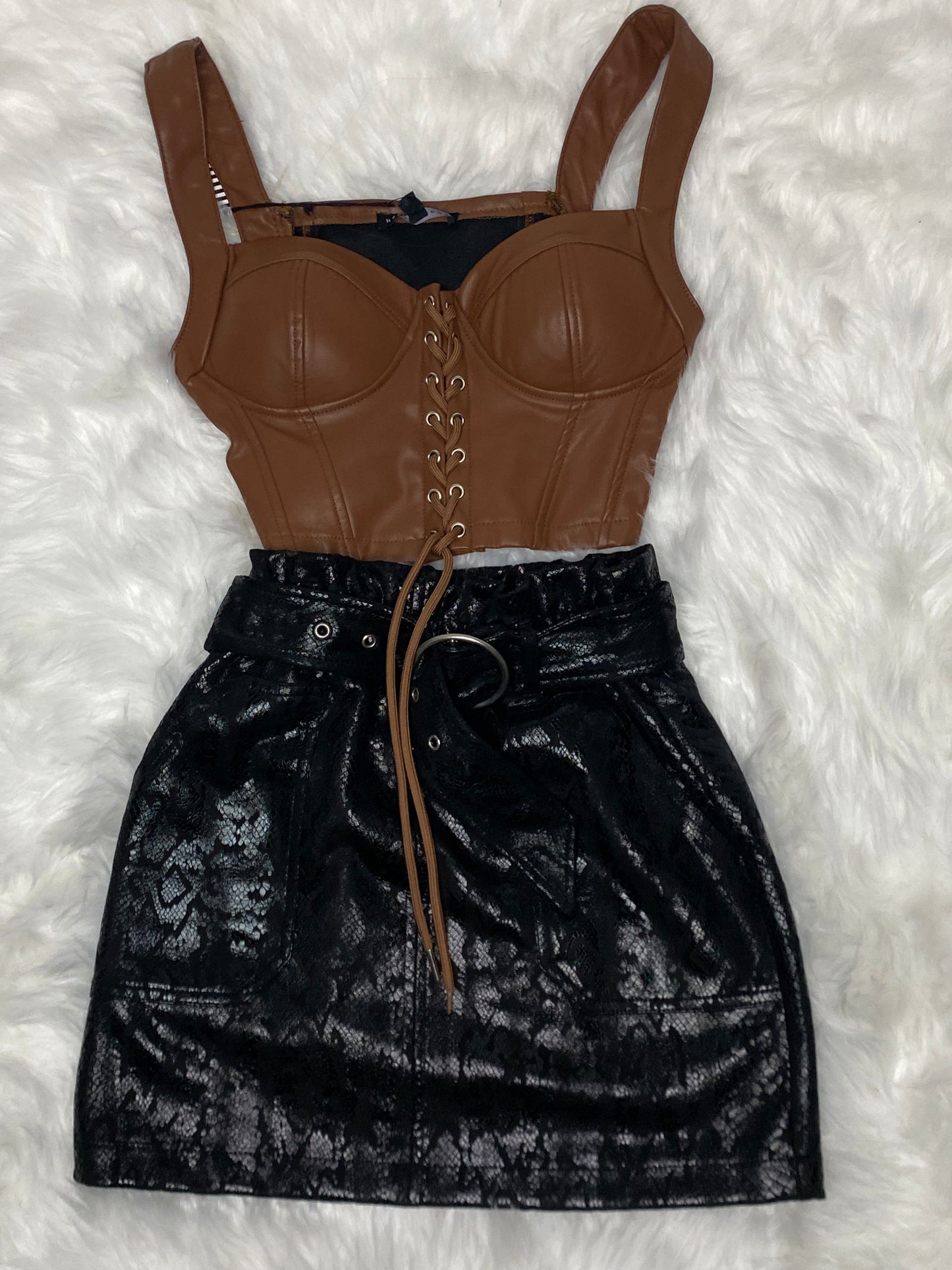 Leather Skirt