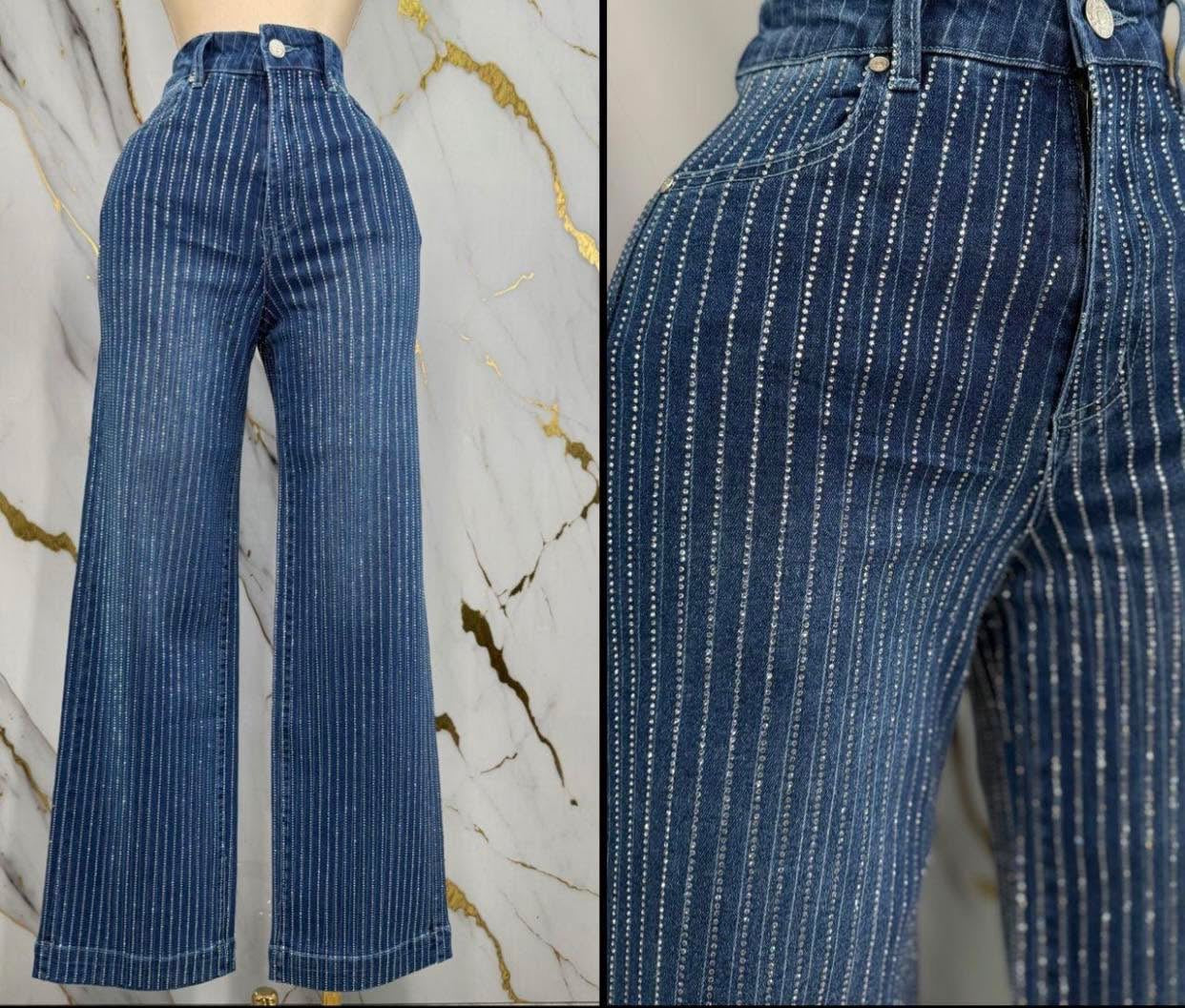 Rhinestone pants