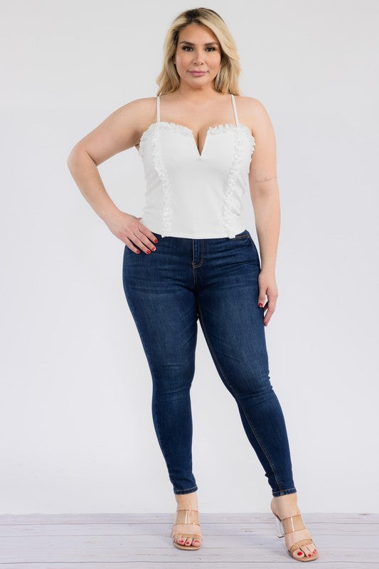 Ruffle Top Plus