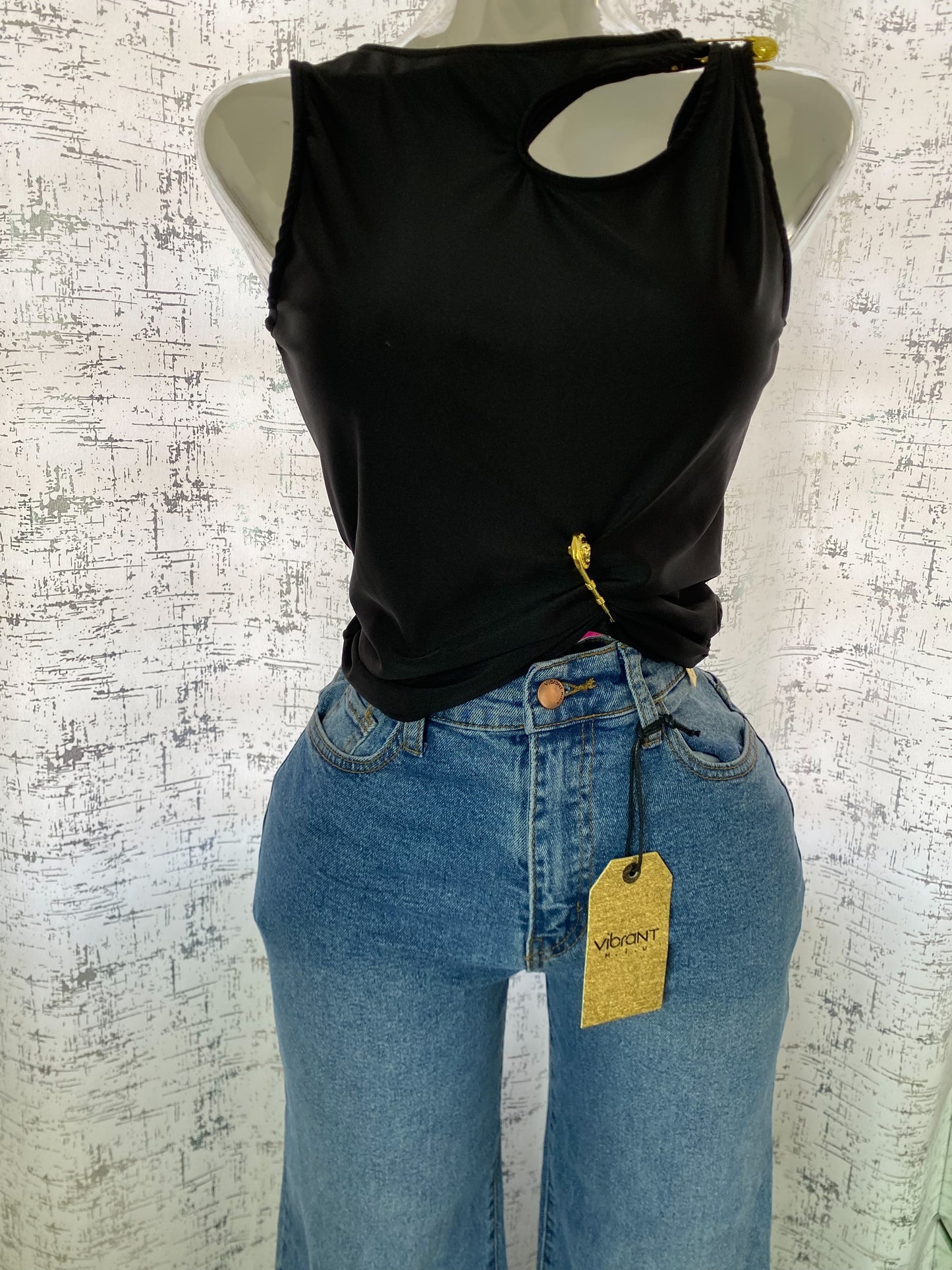 Gold Pin Top