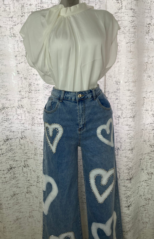 Hearts Jeans Plus