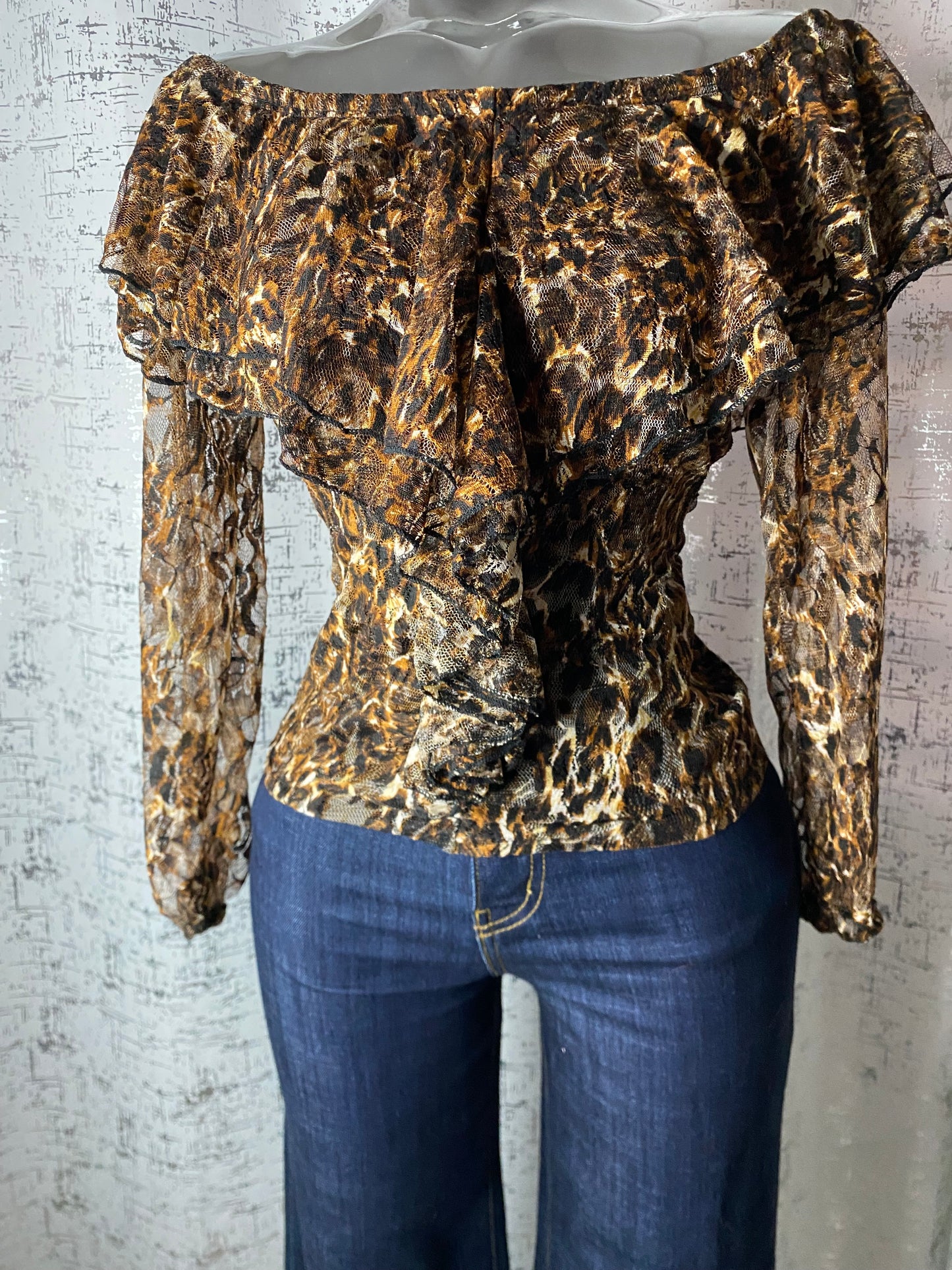 Animal print Top