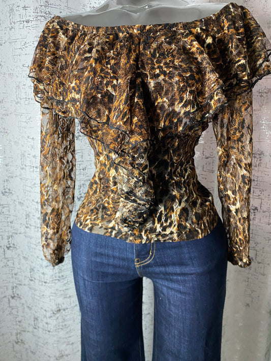 Animal print Top