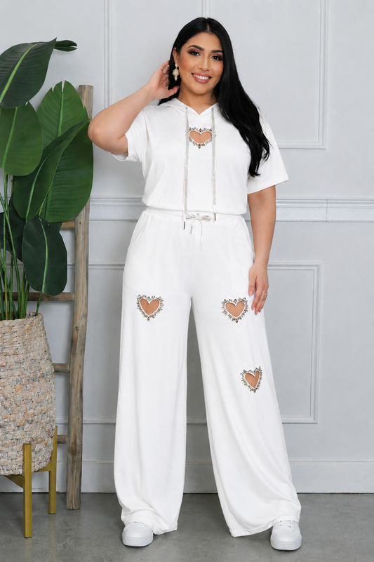 Heart Jogger Set PLUS SIZE