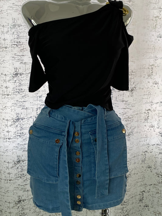 Gold Pin Top