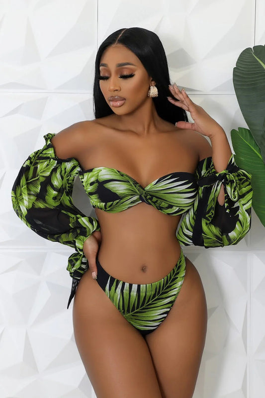 Tropical Palms Swim Set