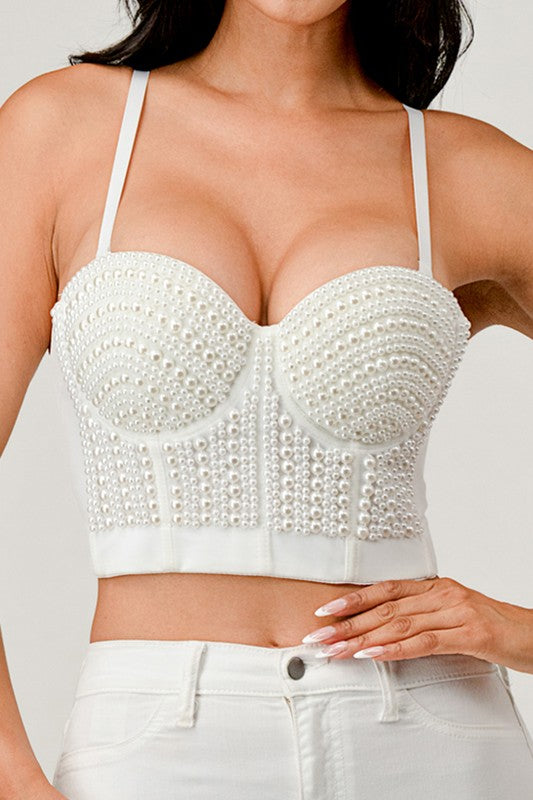 Pearls Bustier