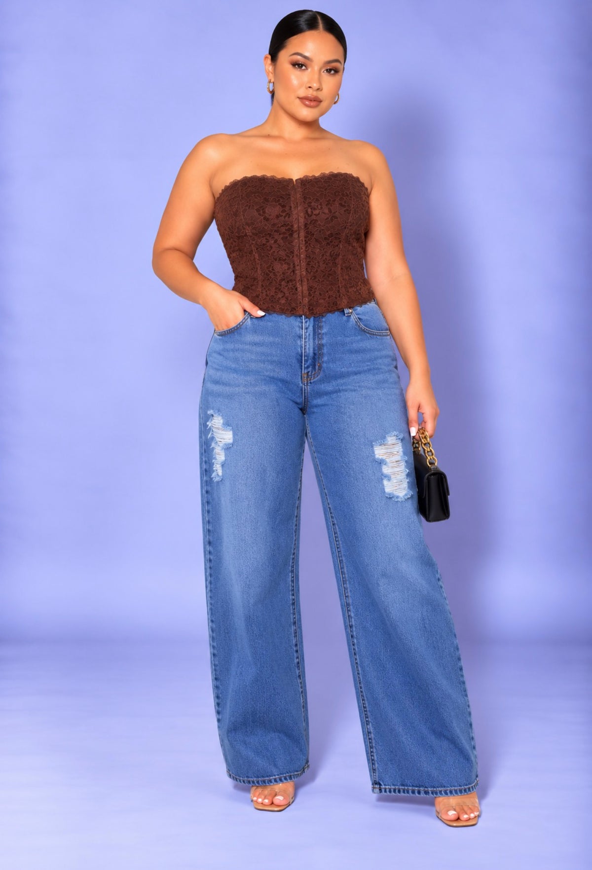 Corset Top Plus Size