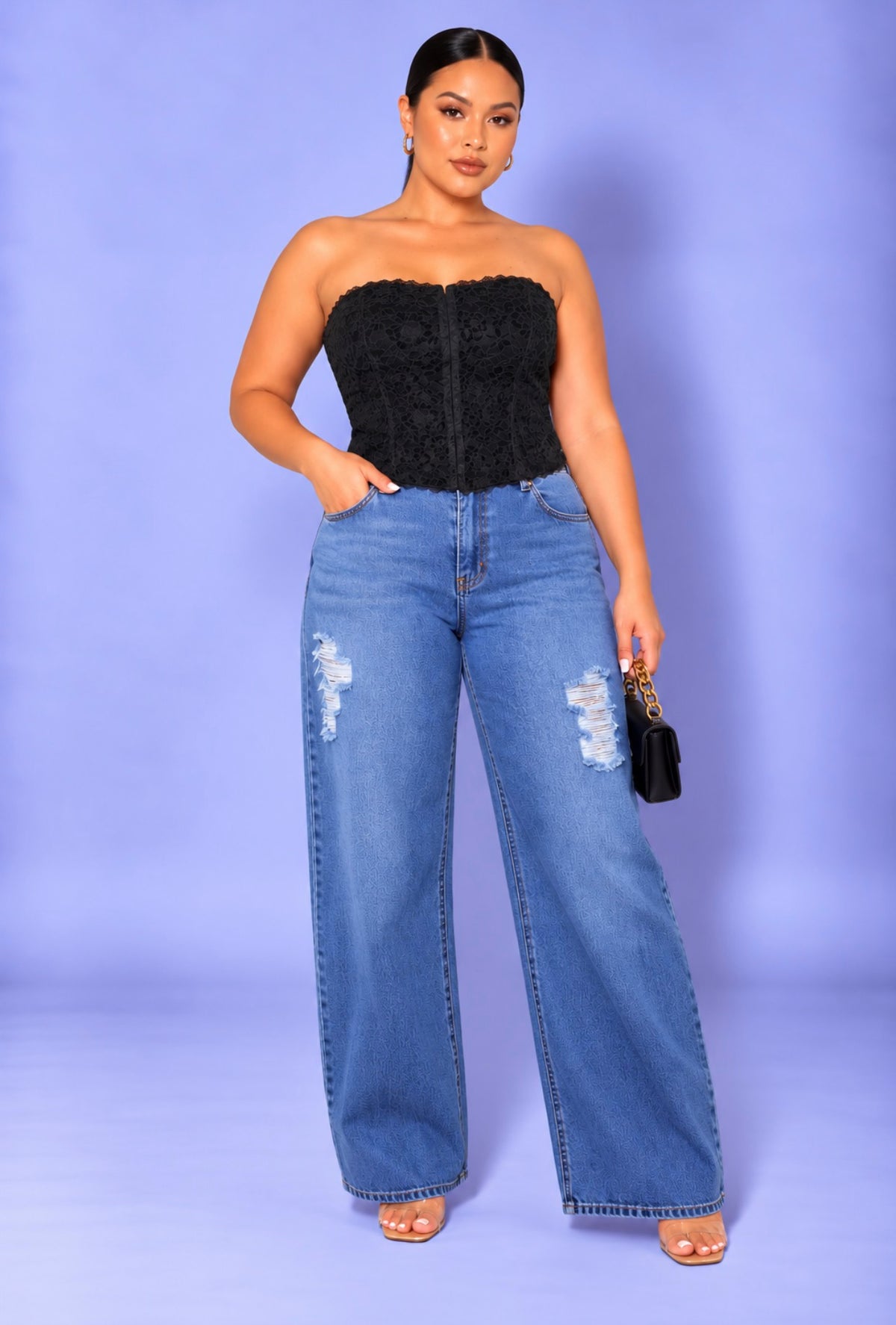 Corset Top Plus Size