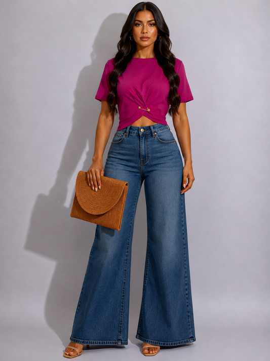 Gold Pin Top