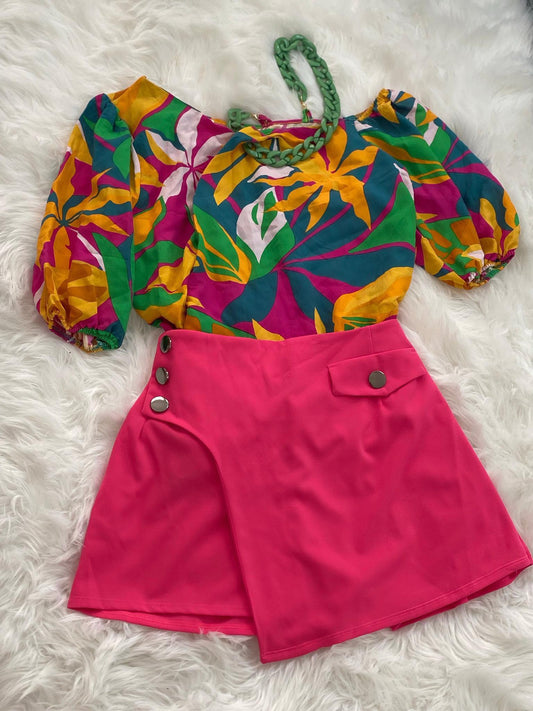 Aliz Skirt Shorts Plus Size