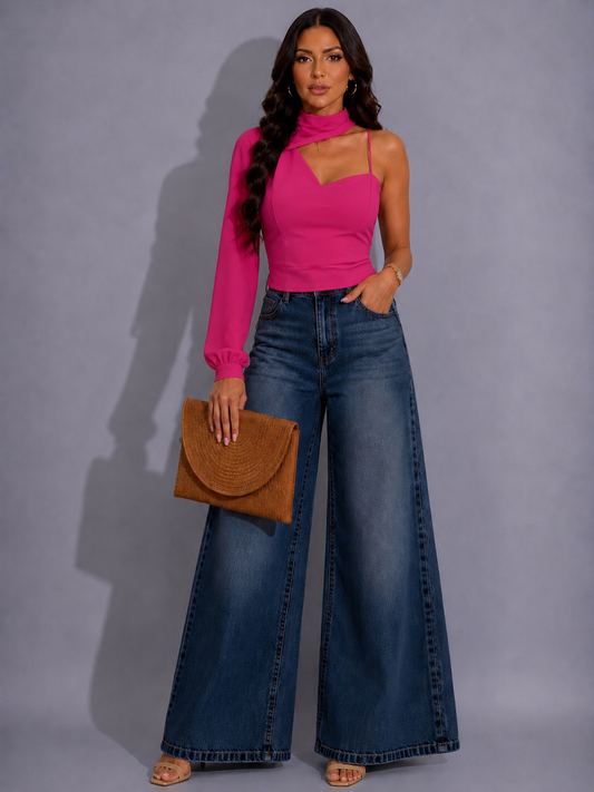 Magenta Top