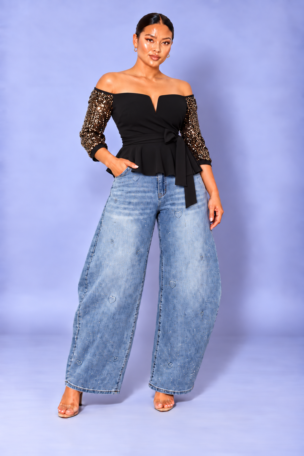 Peplum Top Plus