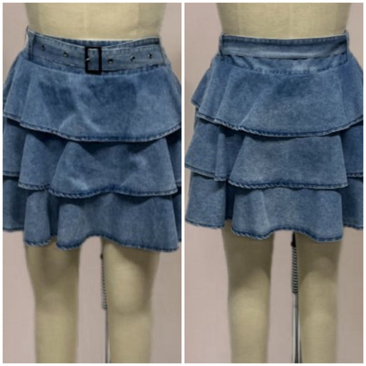 Denim Skirt Plus
