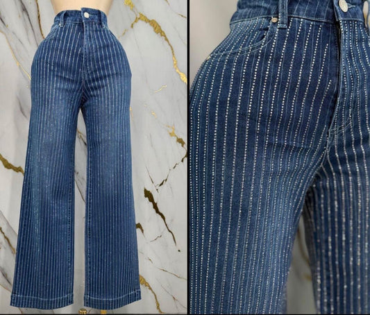 Rhinestone pants
