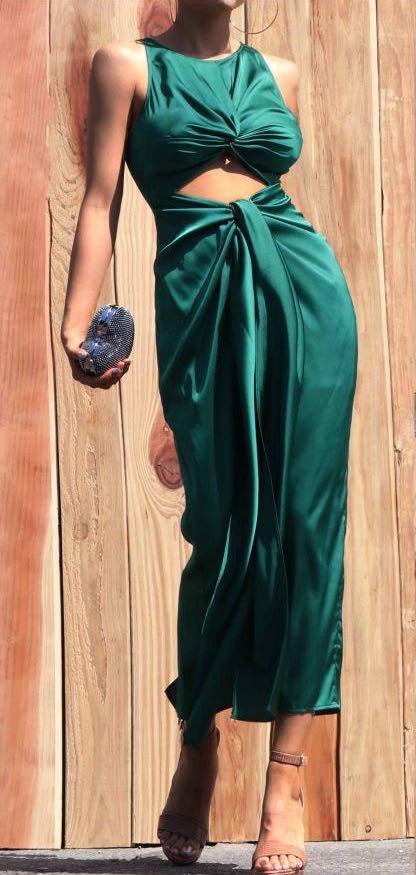 Satin Dress